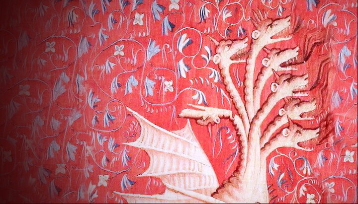 Дракон. Анжерський апокаліпсис (фрагмент). 1373-1381. Фото: dragons-nest.ru