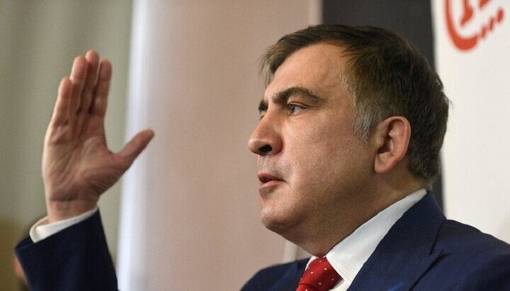 Михаил Саакашвили обвиняет грузинских священнослужителей в работе на Россию. Фото: УНИАН