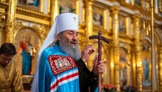 Блаженнейший возглавил престольный праздник в Покровском монастыре в Киеве