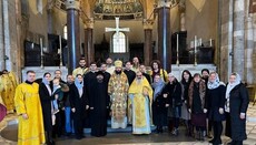 Київські хористи виступили в Мілані в день пам'яті святителя Амвросія