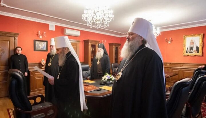 Засідання Священного Синоду УПЦ. Фото: news.church.ua