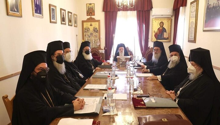 Заседание Синода Церкви Крита. Фото: orthodoxianewsagency.gr