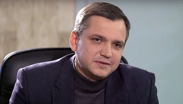 People's deputy of Ukraine Yuri Pavlenko. Photo: a screenshot of zoryanyy.tv broadcast