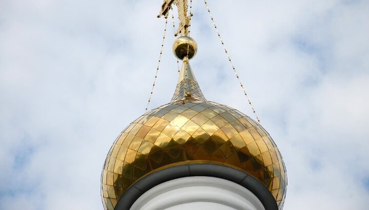 Τρούλος του ναού. Φωτογραφία: interfax.com.ua
