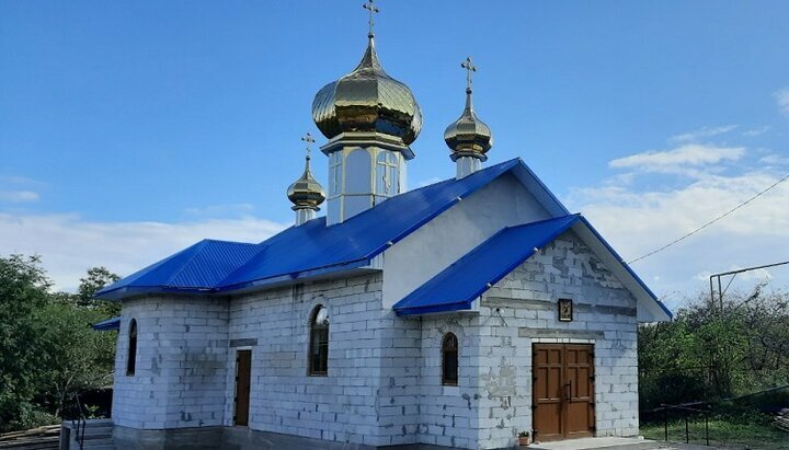 Новый храм в честь Рождества Божией Матери в Боянчуке Черновицко-Буковинской епархии. Фото: скриншот/Facebook-группа общины УПЦ в Боянчуке