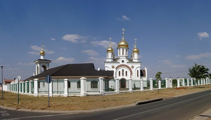 Complexul bisericesc al Bisericii Ortodoxe Ruse în Johannesburg. Imagine: st-sergius.info
