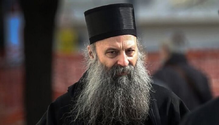 Patriarch Porfirije is convinced that the Church is above party divisions. Photo: bbc.com