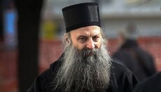 Патриарх Порфирий: Никто не может держать Церковь в кармане