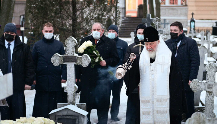 Предстоятель РПЦ Патріарх Кирил. Фото: foto.patriarchia.ru