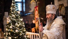 Metropolitan Onuphry addresses the UOC faithful with a Christmas message