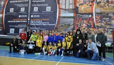 В Днепре прошел турнир по волейболу на Кубок митрополита Иринея