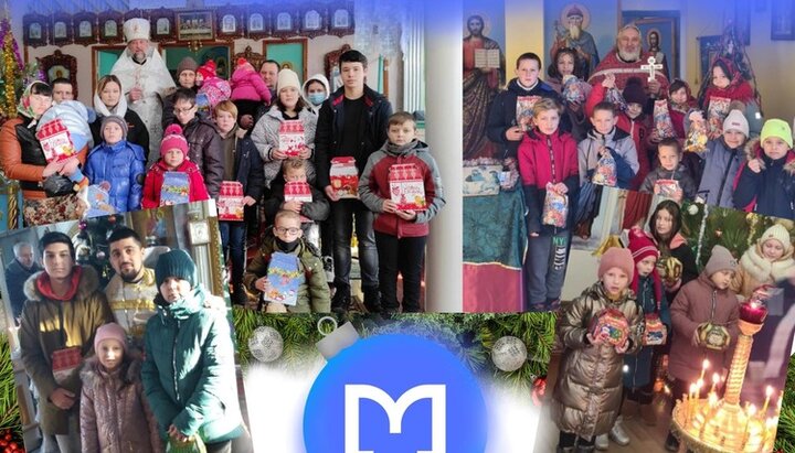 На Різдво «Миряни» Херсонщини організували благодійну акцію. Фото: Facebook-сторінка ОС «Миряни»