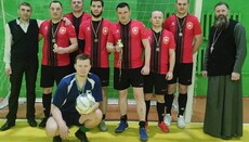 У Рівненській єпархії УПЦ влаштували благодійний турнір з мініфутболу