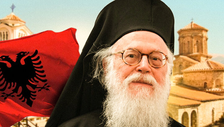 The Primate of the Albanian Church believes that the emergence of the Exarchate is a consequence of the Phanar's legalization of the schism in Ukraine. Photo: UOJ