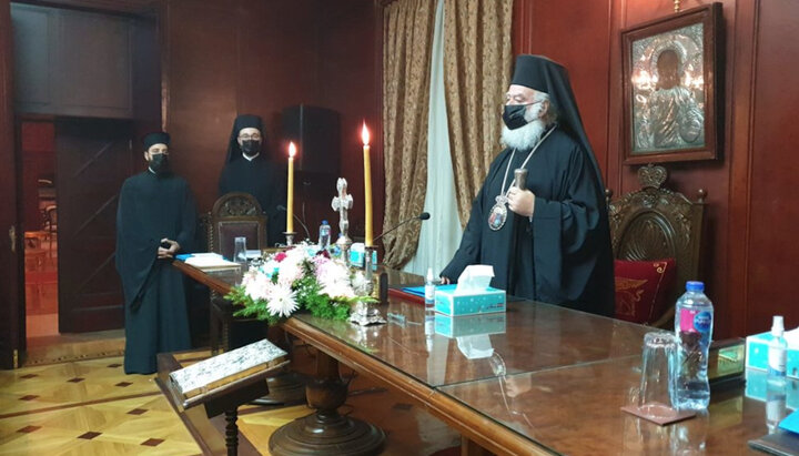 Patriarhul Teodor. Imagine: orthodoxianewsagency.gr