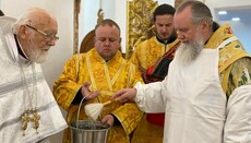 В Мукачевской епархии освятили вновь построенный после пожара храм