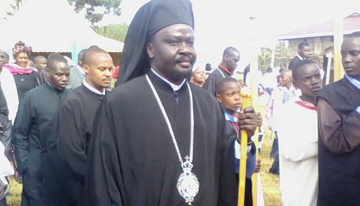Bishop  Neofitos of Nyeri and Kenyan Mountains. Photo: facebook Neo K Neofitos