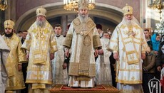 Предстоятель УПЦ очолив літургію в кафедральному соборі Чернівців