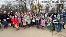 В Одеській єпархії УПЦ допомогли багатодітним сім'ям