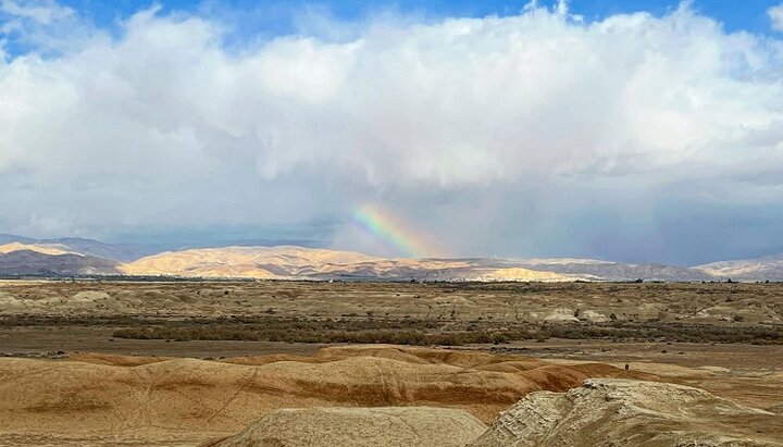 A rainbow over the Jordan. Photo: facebook.com/igor.pchelintsev
