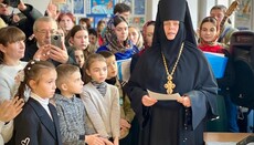 У монастирі Одеси відкрили виставку робіт міжнародного дитячого конкурсу