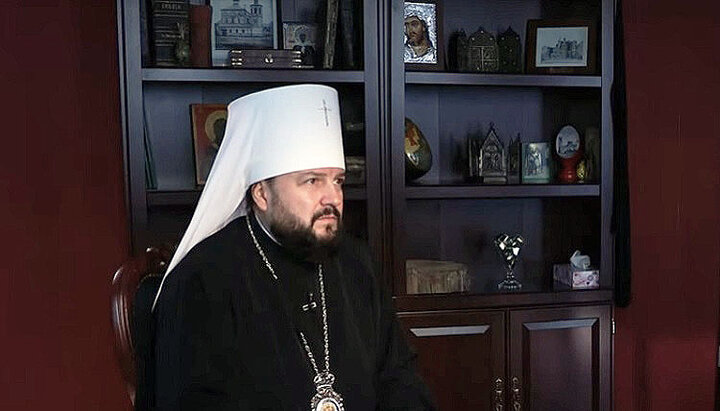Metropolitan Leonid on the TV channel “Spas”. Photo: a screenshot of video on the Youtube channel “Spas”