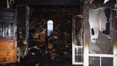 Вероятно поджог: в Черниговской епархии произошел пожар в храме УПЦ