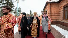 Предстоятель УПЦ возглавил литургию в Татьянинском храме села Ковалевка