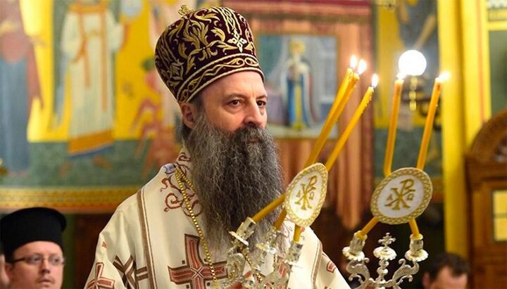 Patriarhul Serbiei Porfirie. Imagine: jesus-portal.ru