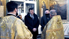 Посол Сербії вшанував пам’ять святого Савви в Іллінському храмі Києва