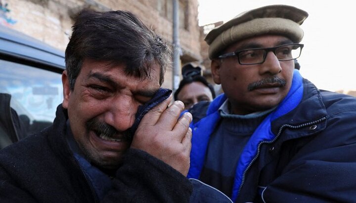 Християни Пакистану оплакують загиблого священника. Фото: reuters.com