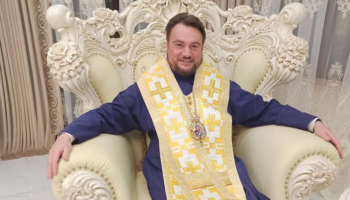 «Επίσκοπος» OCU Αλέξανδρος (Ντραμπίνκο). Φωτογραφία: Η σελίδα του Ντραμπίνκο στο Instagram