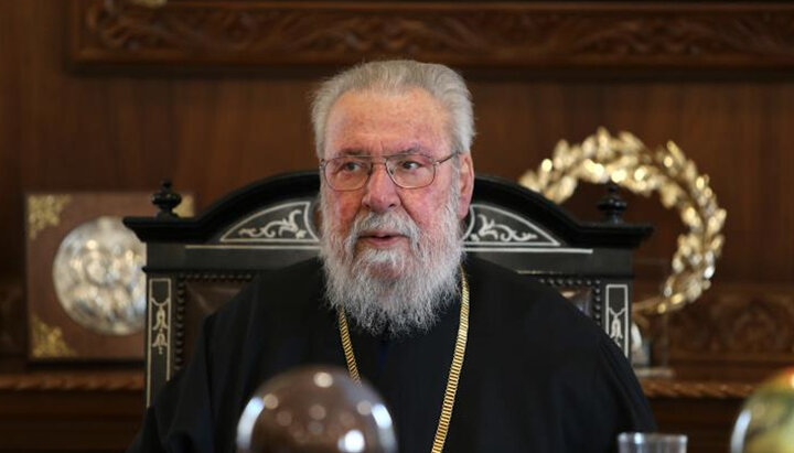 Archbishop Chrysostomos of Cyprus. Photo: offsite.com.cy