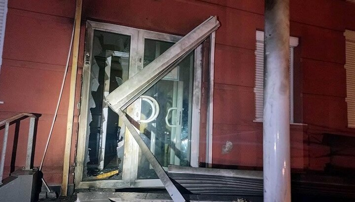 Последствия взрыва в Ровно. Фото: rv.npu.gov.ua
