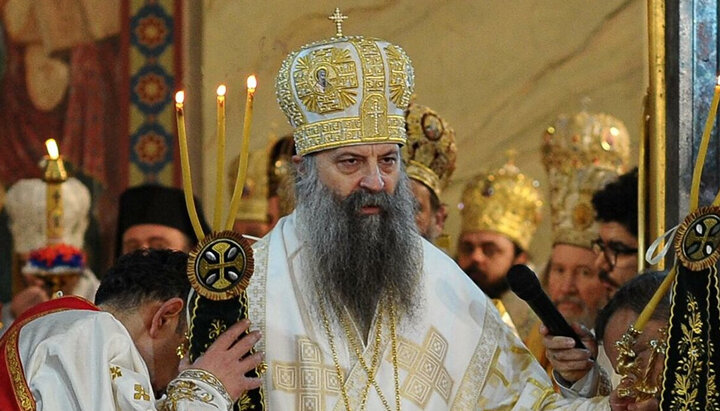 Сербский Патриарх Порфирий. Фото: ria.ru