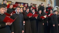 Хор КДАіС виконав гімн священномученика Георгія Ізвєкова