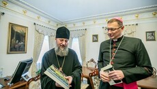 UOC Chancellor and Apostolic Nuncio discuss interfaith issues