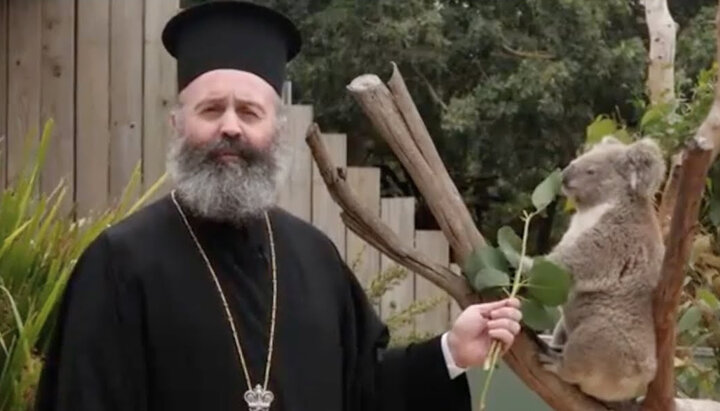 Архієпископ Макарій. Фото: скріншот YouTube-каналу omogeneia tv