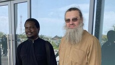 Запорізька єпархія УПЦ передала ікони та облачення клірикам Танзанії