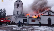 У Ніжинській єпархії пожежа пошкодила дах Воскресенського храму