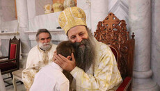 Сербский Патриарх Порфирий отмечает годовщину патриаршего служения