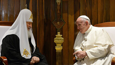 RF Ambassador to Vatican: A meeting of Pat Kirill and Pope being prepared