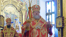 Митрополит Донецький закликав вірян до посиленої молитви за мир на Донбасі