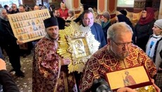 Чудотворный список Почаевской иконы Божией Матери впервые прибыл в Румынию