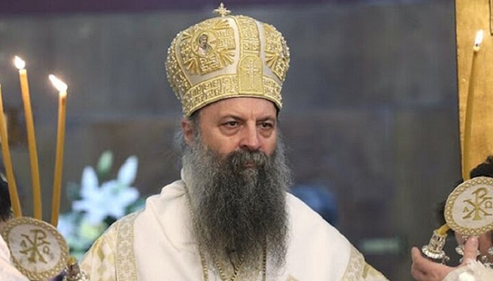 Предстоятель Сербской Православной Церкви Патриарх Порфирий. Фото: spc.rs/sr