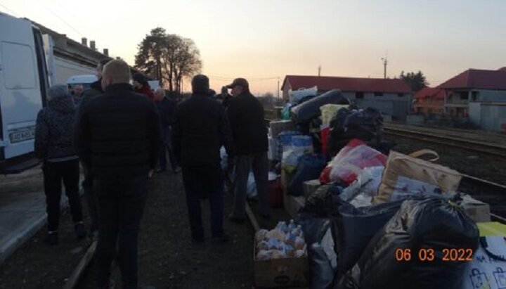 Хустська єпархія УПЦ надіслала гуманітарну допомогу до Києва