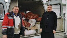 Киево-Печерская лавра передала помощь больницам столицы