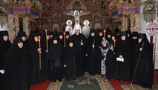 В Крестовоздвиженском монастыре УПЦ в Полтаве совершили иноческие постриги