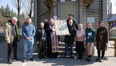 Вокруг Ужгорода совершили крестный ход УПЦ с афонской чудотворной иконой