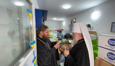 Єпархії УПЦ допомогли мирним жителям Харкова, Чугуєва та Бердянська